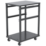 image of Akro-Mils Cross-Stack Cart - 300 lbs Capacity - Steel - RA3JLR3POGY