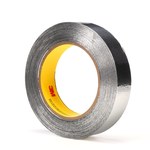 image of 3M 34383 Silver Aluminum Tape - 1 in Width x 60 yd Length - 4.5 mil Total Thickness - 65855