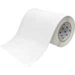 image of Brady BradyJet 152786 Cryogenic Continuous Label - 8 in x 100 ft - Polypropylene - White - B-7425J - 56061