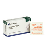 image of First Aid Only Sting Relief Wipes - 738743-19025