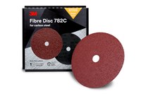 image of 3M 782C Fibre Disc 87255 - 7 in - 36+ - Ceramic Precision-Shaped Grain