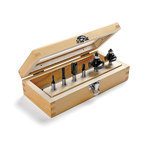 image of Irwin Router Bit Set 1901047 - Carbide Tipped
