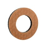 image of 3M Scotch-Brite MC-DH Non-Woven Silicon Carbide Brown Hook & Loop Disc - Very Coarse - 9 in Diameter - 5 in Center Hole - 04240