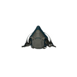 image of 3M 6500 Series Rugged Comfort 6503 Gray/Teal Large Nylon/Silicone Half Mask Facepiece Respirator