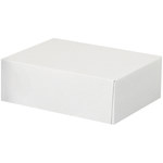 image of White Stationery Folding Cartons - 6.5 in x 8.625 in x 3 in - 3189