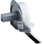 image of Brady M710 M7C-500-595-BK All-Weather Label Tape - 0.5 in x 50 ft - Vinyl - Black - B-595 - 58848