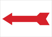 image of Brady B-555 Aluminum Rectangle White Safety Awareness Sign - 10 in Width x 7 in Height - 43342