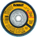 image of Dewalt Type 29 Flap Disc 26668 - Zirconia - 4 1/2 in - 60