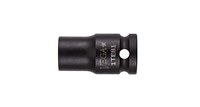 image of Vega Tools 1TE101 E-10 Thin Wall Impact Socket - S2 Modified Steel - 1/4 in Square Drive - B - Straight - 1.0 in Length - 01236