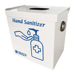 image of Brady Hand Sanitizer Lock Box - 5.25 in Overall Length - 3.5 in Width - 64872