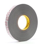 image of 3M RP25 Gray VHB Tape - 1 in Width x 36 yd Length - 0.025 in Thick