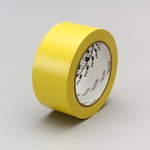 image of 3M 764 Yellow Marking Tape - 49 in Width x 36 yd Length - 5 mil Thick - 58047