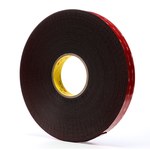 image of 3M 5952 Black VHB Tape - 1 in Width x 36 yd Length - 45 mil Thick