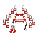 image of Brady Red Lockout Kit - 888434-58669
