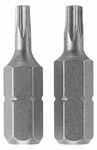 image of Bosch Torx Insert Bits TX1015102 - High Carbon Steel - 1 in Length - 31917
