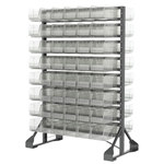 image of Akro-Mils 300 Fixed Rack - Clear - 30016220SC