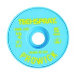 image of Techspray Pro Wick #2 Rosin Flux Coating Desoldering Braid - Yellow - 0.055 in x 10 ft - 1809-10F