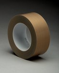 image of 3M 5453 Brown Slick Surface Tape - 1 in Width x 36 yd Length - 8.2 mil Thick - 16160