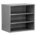 image of Akro-Mils Akrodrawers AD1811C62 Super Modular Cabinet - Charcoal Gray - 18 in x 11 in x 16 1/2 in - AD1811C62 YELLOW