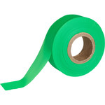 image of Brady Fluorescent Green Flagging Tape - 1.18 in Width x 150 ft Length - 58353