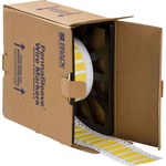 image of Brady PermaSleeve LSZH-250-2-YL-M Pre-sized Sleeves for Printers - 2 in x 0.439 in - Polyolefin - Yellow - 64188