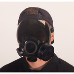 image of MSA Advantage Gas Mask 813859 - Black - 25996