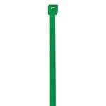 image of Green Colored Cable Ties -.10 in x 4 in - 8158