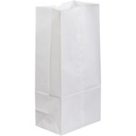 image of White Grocery Bags - 7.75 in x 4.75 in x 16 in - SHP-4004