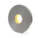 3M 4957F Gray VHB Tape - 1 in Width x 36 yd Length - 62 mil Thick - 24373