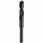 image of Bosch 41/64 in Reduced Shank Drill Bit BL2168 - 6 in Overall Length - Twist Flute - Black Oxide