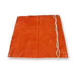 image of Chicago Protective Apparel Leather Heat-Resistant Apron - 24 in Width - 24 in Length - 563-CL