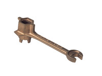image of Justrite Brass Drain Plug Wrench - 08805