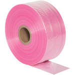 image of Pink Anti-Static Poly Tubing - 6 in x 2150 ft - 2 mil Thick - 10846