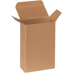 image of Kraft Reverse Tuck Folding Cartons - 2.375 in x 4.625 in x 7.3125 in - 3255