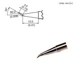 image of Hakko T15-J02 Soldering Tip - Bent