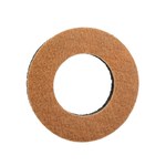 image of 3M Scotch-Brite MC-DH Non-Woven Silicon Carbide Brown Hook & Loop Disc - Extra Coarse - 9 in Diameter - 5 in Center Hole - 04418