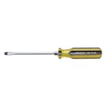 image of Stanley 5/16 in Slotted 100 Plus Screwdriver - Steel - 6 in - 08285