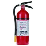 image of Kidde Pro Regular Dry Chemical Fire Extinguisher 466112K, 5 lb, Class A, B, C