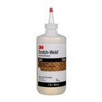 image of 3M Scotch-Weld CA7 Cyanoacrylate Adhesive Clear Liquid 1 lb Bottle - 21062