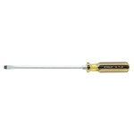 image of Stanley 3/8 in Slotted 100 Plus Screwdriver - Steel - 10 in - 08230