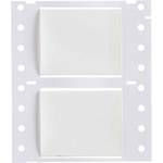 image of Brady PermaSleeve PS-1000-2-WT-J Die-Cut Printer Sleeve - 2 in x 1.66 in - Polyolefin - White - B-342 - 90300