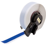 image of Brady M6C-500-595-BL All-Weather Label Tape - 0.5 in x 50 ft - Vinyl - Blue - B-595 - 59972