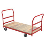 image of Akro-Mils 2 Platform Truck - Wood - 3000 lb Capacity - 60 in x 30 in - RPT30602B5P6