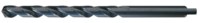 image of Chicago-Latrobe 255AN 39/64 in Taper Length Drill 49539 - Right Hand Cut - Radial 118° Point - Steam Oxide Finish - 8.75 in Overall Length - 4.875 in Spiral Flute - High-Speed Steel - Tanged Shank
