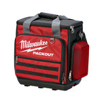 image of Milwaukee PACKOUT Red/Black Ballistic Material Tech Bag - 16.93 Length - 10.63 Wide - 48-22-8300