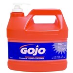 image of Gojo Natural Orange Hand Cleaner - Liquid 1 gal Pump Bottle - Citrus Fragrance - 04