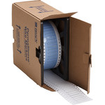 image of Brady Permasleeve PS-094-150-WT-S Die-Cut Printer Sleeve - 1.5 in x 0.182 in - Polyolefin - White - B-342 - 32136