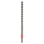 image of Milwaukee SHOCKWAVE Impact Duty 9/16 in Lineman's Fiberglass Drill Bit 48-13-7703 - 12 in Overall Length - 6.22 in Flute - Carbide Tipped