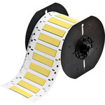 image of Brady Permasleeve B33-250-2-342YL Die-Cut Printer Sleeve - 2 in x 0.25 in - Polyolefin - Yellow - B-342 - 96770