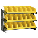 image of Akro-Mils APRBENCH312 Fixed Rack - Gray - 3 Shelves